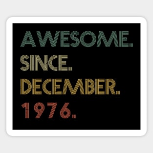 Awesome Since  December 1976 Magnet